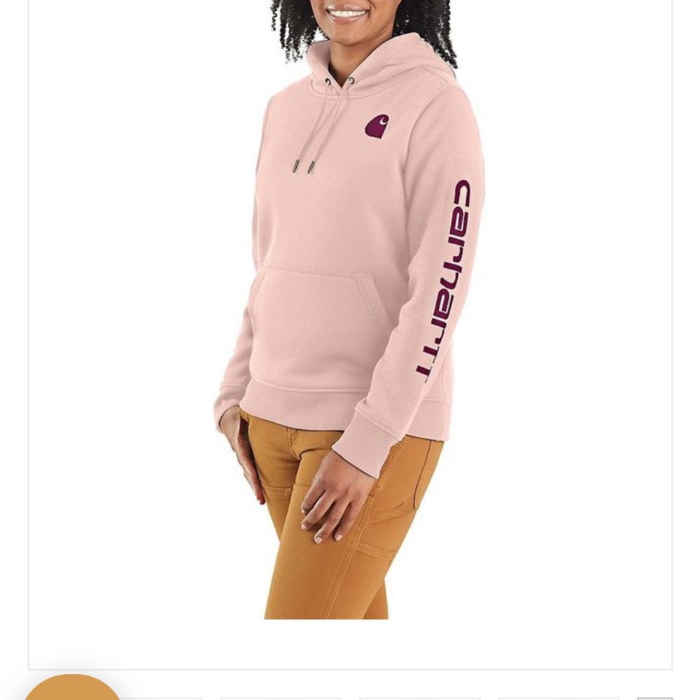 CARHARTT Womens Clarksburg  Graphic SleevePullover Sweatshirt